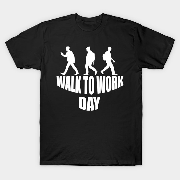 Walk to Work Day T-Shirt by LEGO